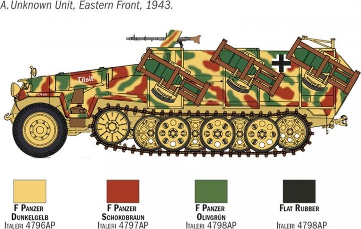 Image du produit 1:72 Sd.Kfz. 251/1 "Stuka Zu Fuss" (Stuka à pied)