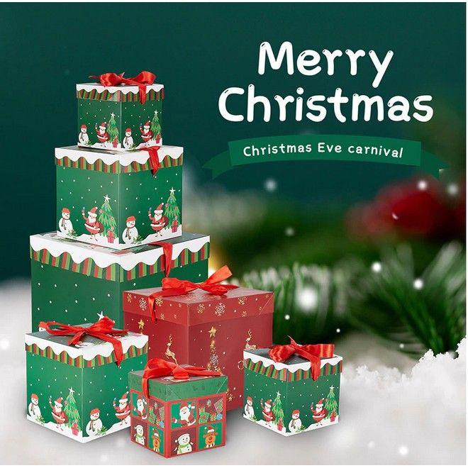 Immagine prodotto MU Style Scatole regalo della serie Cold per Natale (set di 3) (Scatola da regalo, 3 x)
