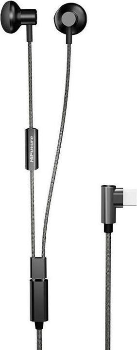 Actual product image HiFuture Mi5 Wired Earphones (black) (Cable)