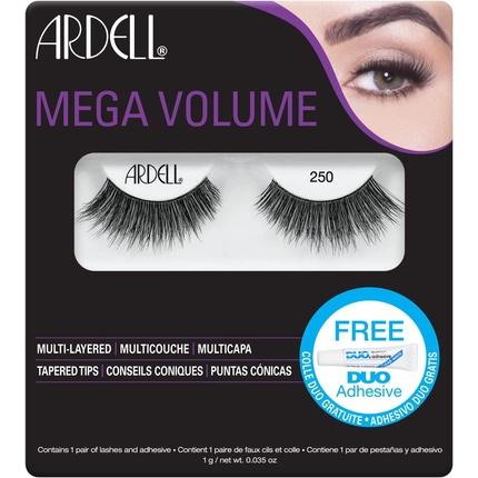 Actual product image Ardell False Lashes - Mega Volume 250 (Artificial eyelashes)