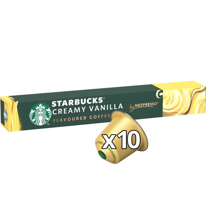Starbucks Creamy Vanilla by Nespresso (10 x Port.)