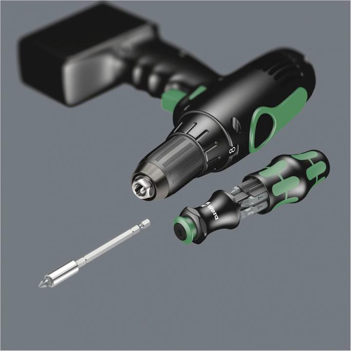 Produktbild Wera Kraftform Kompakt 28 (Kreuz Phillips PH M1, Kreuz Phillips PH M2, Kreuz Pozidriv PZ M1, Kreuz Pozidriv PZ M2)