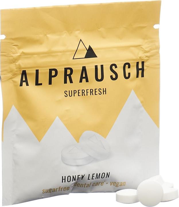 Image du produit Alprausch Pastilles extra-fraîches Honey-Lemon sans sucre Btl 22 g (1 pcs, 22 g)