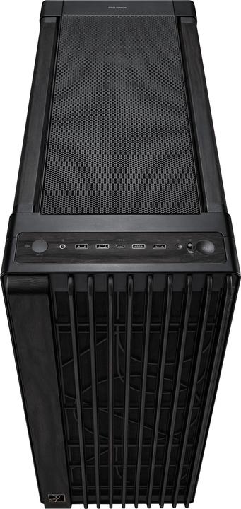 Actual product image ASUS Case PROART PA602 WOOD METAL PWM BLACK (mATX, DTX, Mini-ITX, Mini-DTX, ATX)