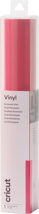 Actual product image Cricut Vinyl film Premium Permanent 30.5 x 122 cm Pink (1 x)
