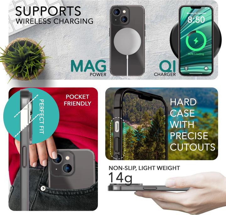 Produktbild Nalia Extrem Dünnes 0,3mm Mattes Hardcase (Apple iPhone 14 Plus)