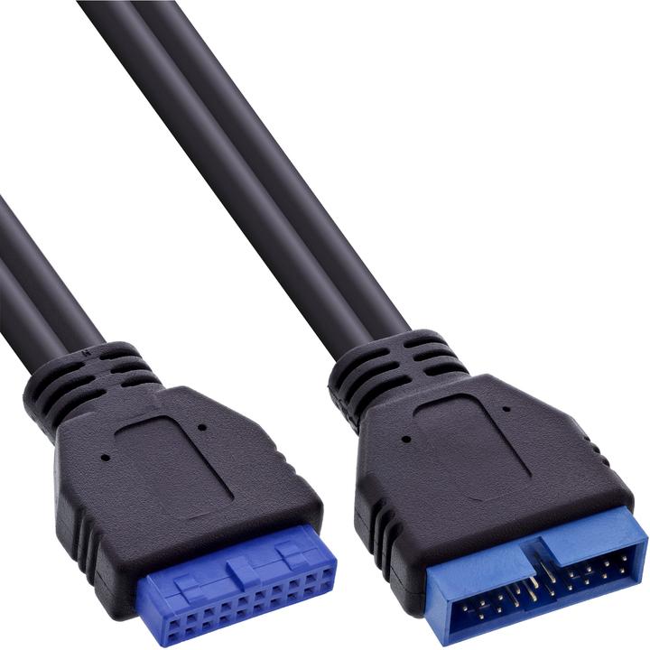 Produktbild InLine USB 3.0 Verlängerung (0.35 m, USB 3.0)