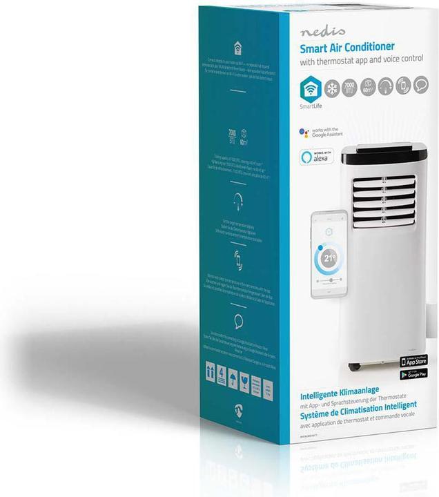 Produktbild Nedis Intelligente Klimaanlage 7000 BTU (7000 BTU/h)