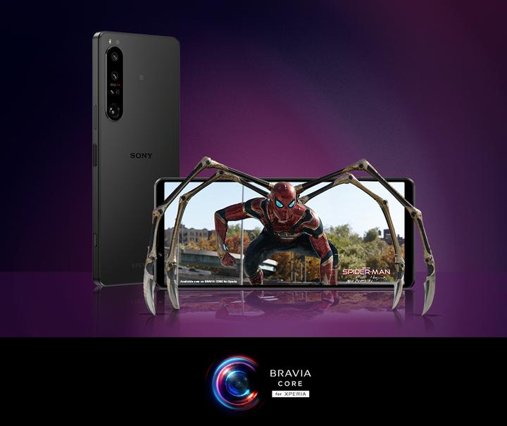 Actual product image Sony Xperia 1 IV (256 GB, Violet, 6.50", Dual SIM, 12 Mpx, 5G)