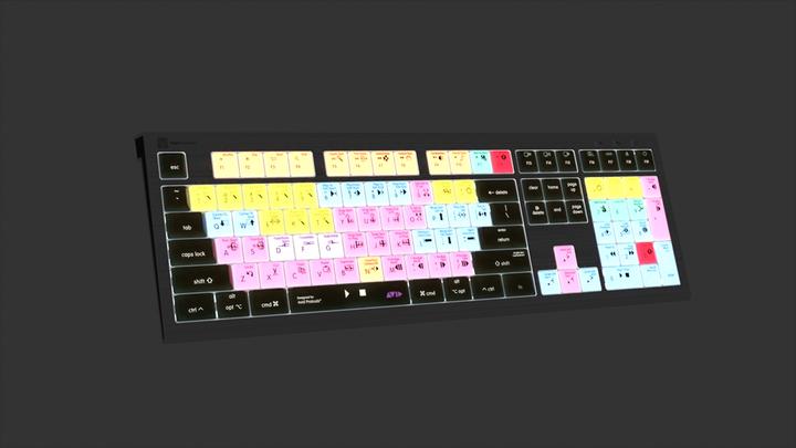 Produktbild Logickeyboard Avid Pro Tools Astra2 BL dt. Mac (DE, Kabelgebunden)