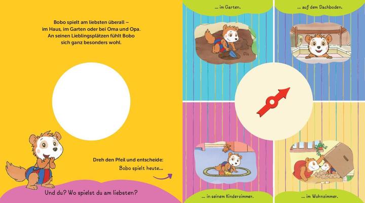 Productafbeelding Bobo Siebenschläfer - Entscheide Du! Was macht Bobo heute (Duits, Svenja Dieken, Uitgeverij Schwager & Steinlein, 2024)