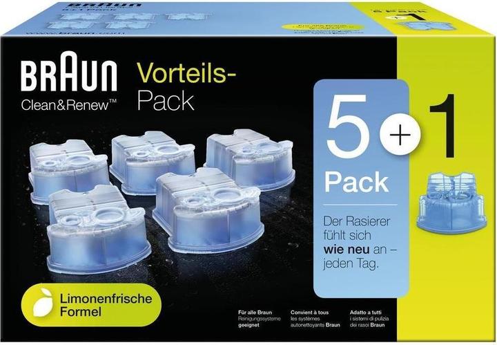 Produktbild Braun Reinigungskartuschen Set 5+1 (1 x)