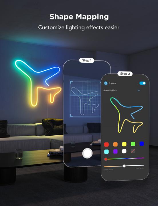 Actual product image Govee Neon (RGBIC, 300 cm, Indoor)
