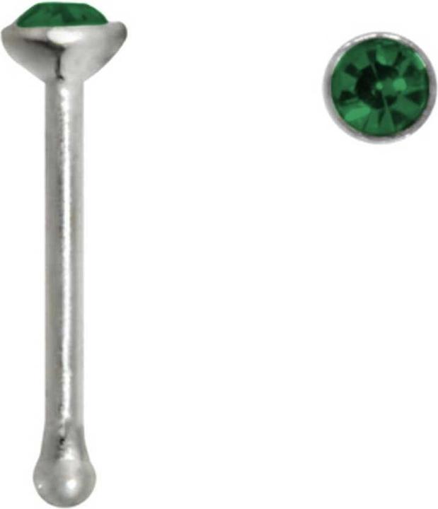 Bijouteria Nasenpiercing (Edelstahl, Kristall)