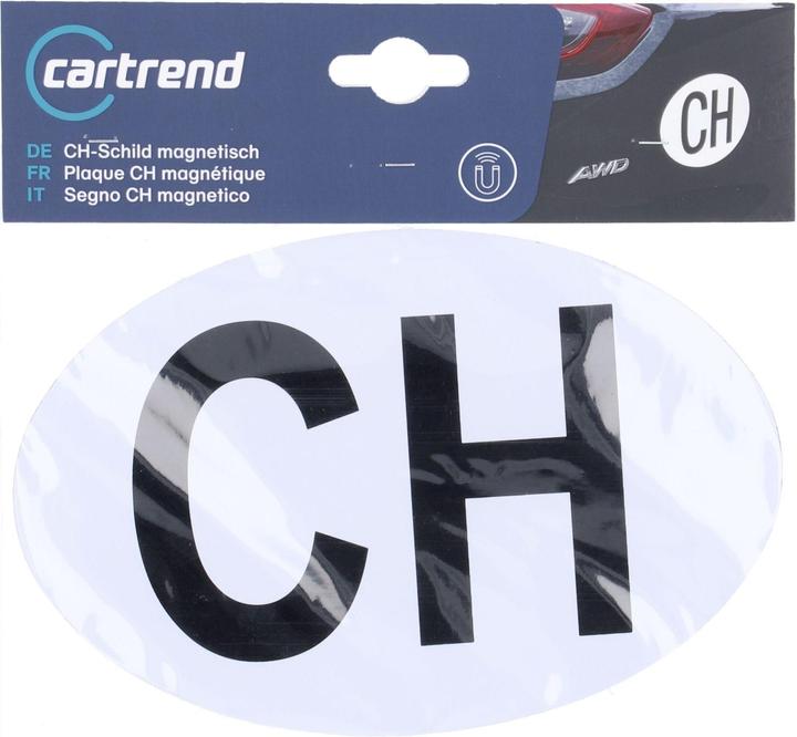 Cartrend Schild CH (Langformat)