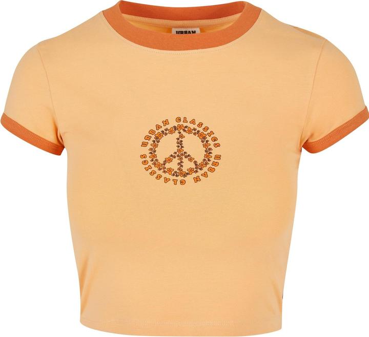 Urban Classics Ladies Stretch Jersey Cropped Tee