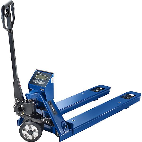 Actual product image eurokraft pro Pallet truck with scale, weight 110 kg