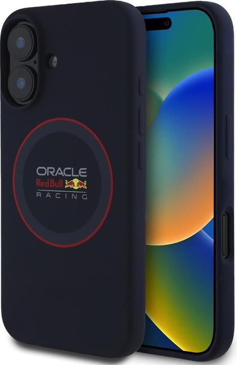 Produktbild Red Bull Racing - Silicone Red Ring MagSafe (RBHMP16M24SIILVR) - iPhone 16 Plus - Navy (Apple iPhone 16 Plus)