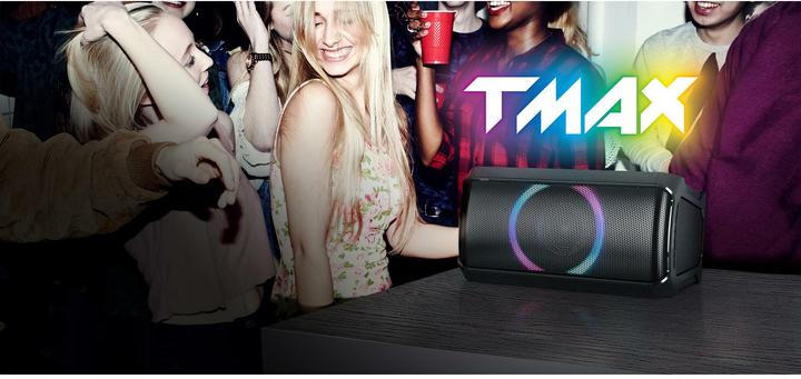 Actual product image Panasonic Bluetooth Speaker SC-TMAX5EG-K Black (Electrical connection)