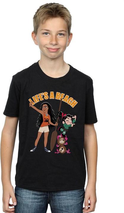 Immagine prodotto Disney Wreck It Ralph Moana And Vanellope Maglietta Ragazzi (116)
