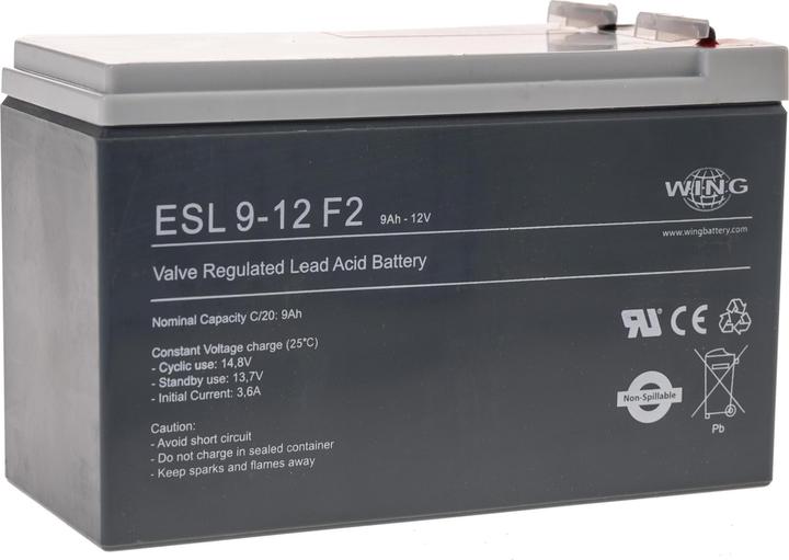 Immagine prodotto Wing Batteria di ricambio al piombo UPS 12V/9Ah