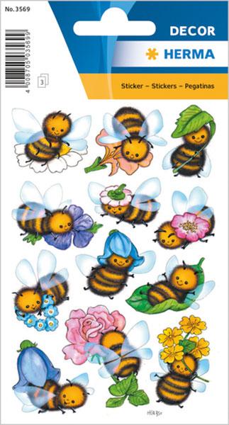 Image du produit Herma Autocollant Abeille