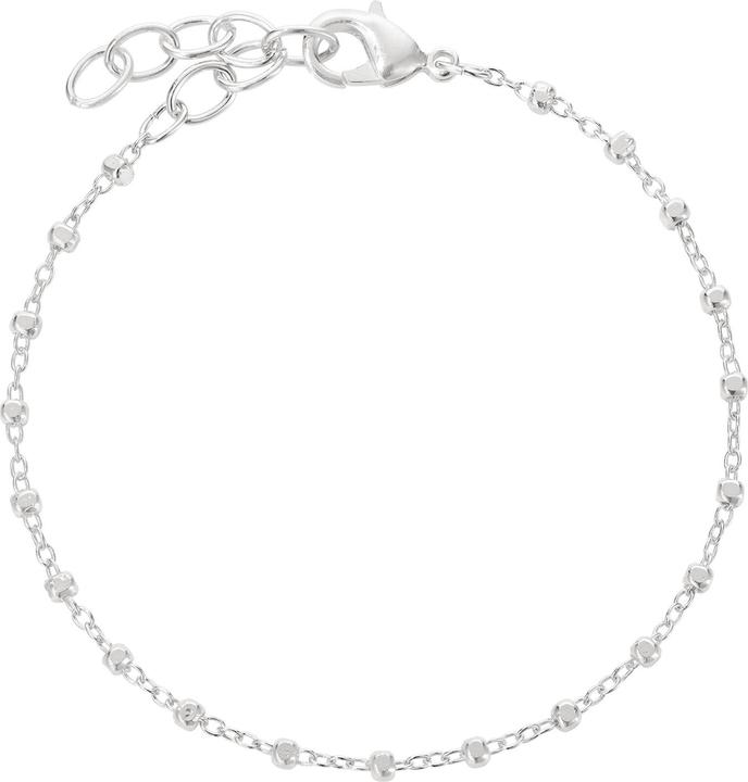 Immagine prodotto Steinkult Bracciale "Nala" placcato in argento (20 cm, Ottone placcato argento sterling)