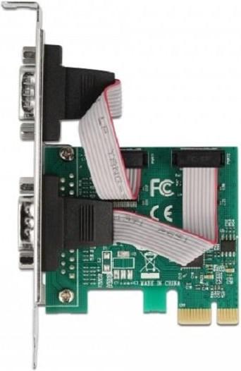 Actual product image Delock PCI Express card 90046 2x serial / RS232