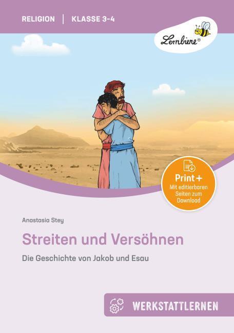 Immagine prodotto Streiten und Versöhnen: Die Geschichte von Jakob und Esau (Set) (Tedesco, Anastasia Stey, 2024)