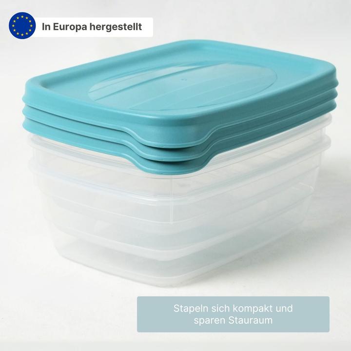 Image du produit Hobby 3er-Set Boxen Aufbewahrungsdosen Meal-Prep-Dosen Frischhaltedosen (2 l)