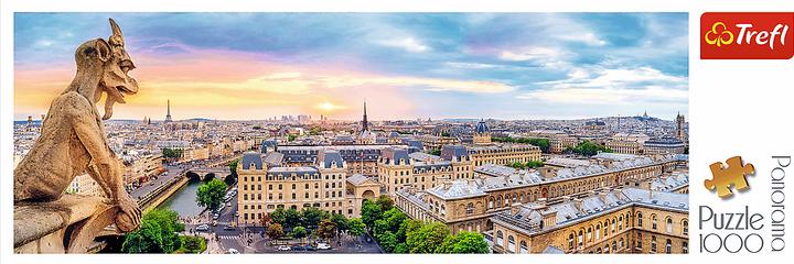 Immagine prodotto Trefl Puzzle Vista dalla Cattedrale di Notre-Dame de Paris Panorama 1000 pezzi (1000 pezzi)