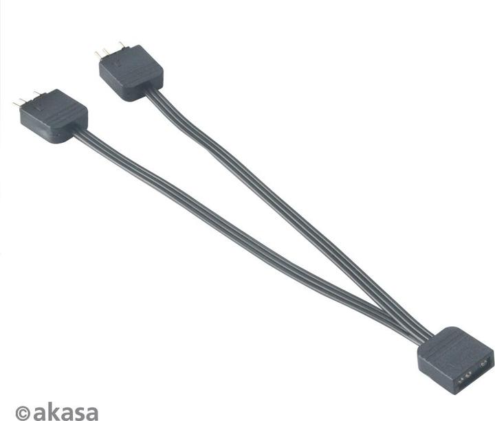 Actual product image Akasa RGB LED Splitter Cable (RGB)