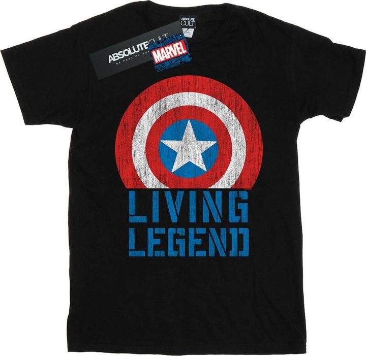 Immagine prodotto Captain America Living Legend Maglietta Uomo (M)