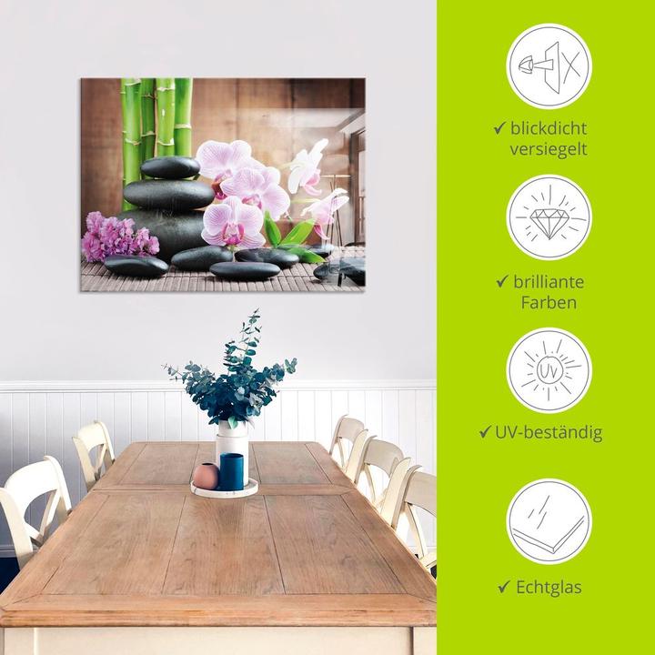 Actual product image Artland Spa Concept Zen Stones Orchids T5OO (60 x 45 cm)