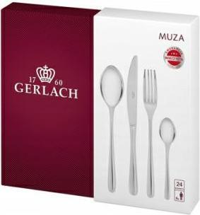 Immagine prodotto Gerlach MUZA 24 pezzi. set di posate 49P (24 Pezzo/i, Set di posate)