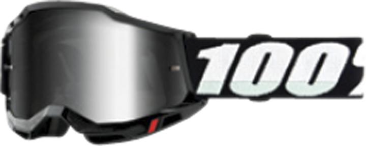 Produktbild 100% ACCURI 2 JUNIOR Goggle Black (Black, Mirror Silver)