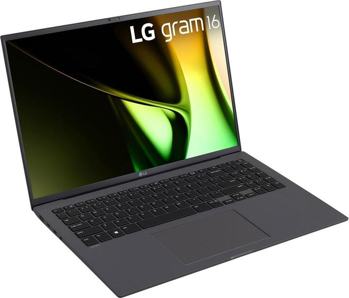 Actual product image LG 16" 16Z90S Notebook I7 16GB LPDDR5X 1TB SSD black W11P (15.98", Intel Core Ultra 7 155H, 16 GB, 1000 GB, DE)