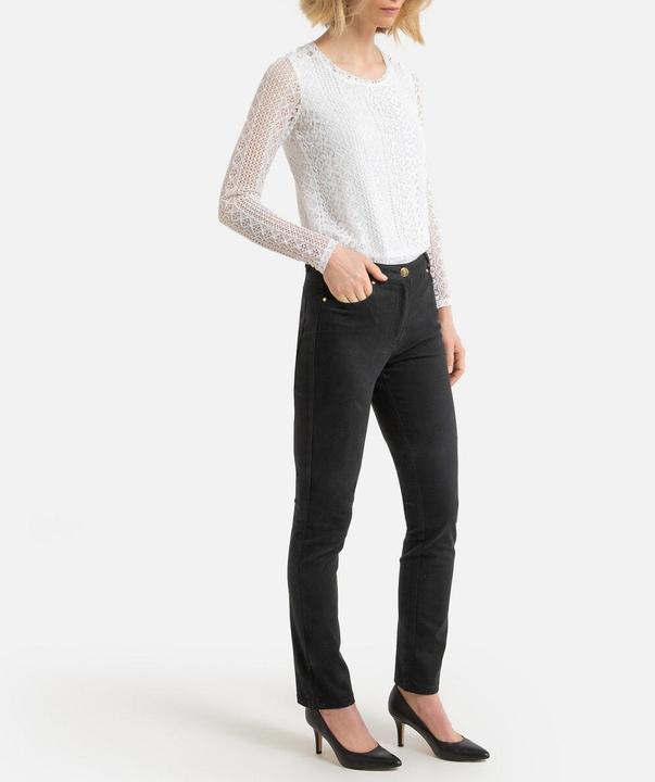 Immagine prodotto Anne Weyburn Pantaloni dritti a cinque tasche in cotone elasticizzato (38)