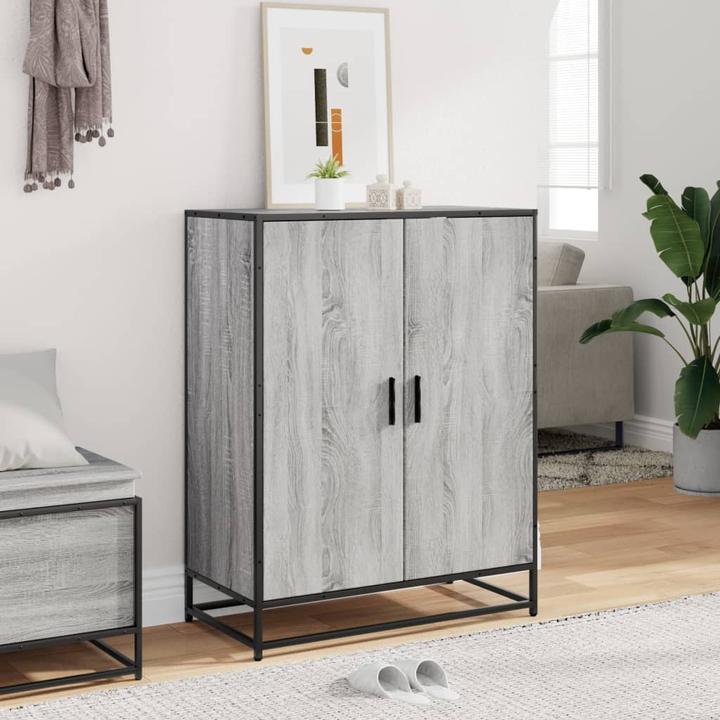 Produktbild VidaXL Schuhschrank Schuhregal Schuhablage Schuhaufbewahrung Grau Sonoma