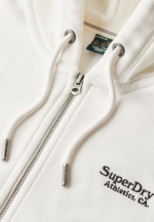 Immagine prodotto Superdry ESSENTIAL LOGO ZIP SWEATSHIRT Dames Vest - Wit (16)