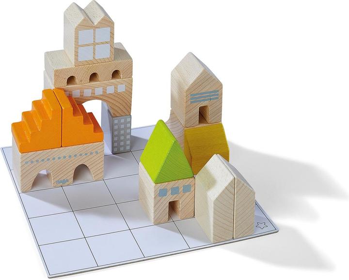 Actual product image Haba Logic builder