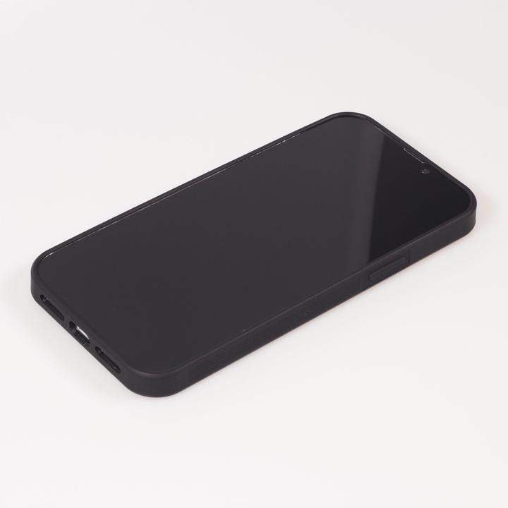 Produktbild Carbomile Hülle Alcantara und Carbon mit roten Nähten (MagSafe kompatibel) (Apple iPhone 14 Pro Max)