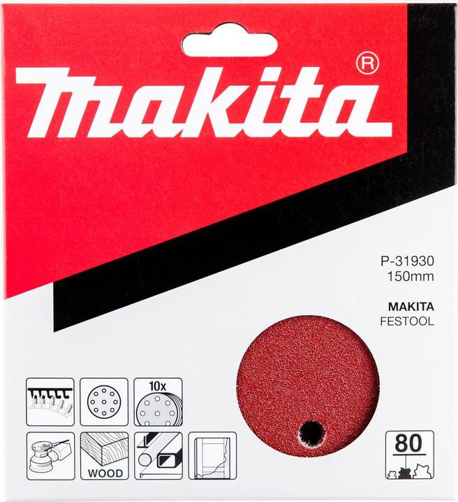 Immagine prodotto Makita Carta vetrata (80)
