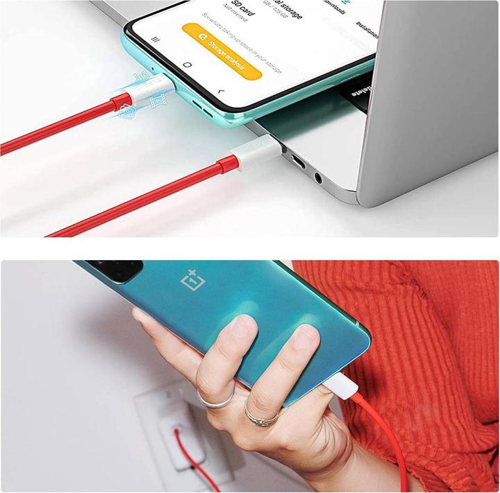 Actual product image OnePlus USB C – USB C (1 m, USB 3.2 Gen 1)