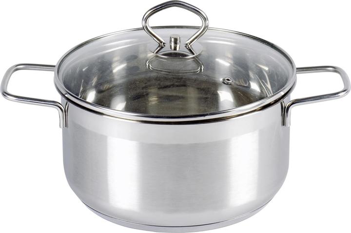 Krüger Fleischtopf Manhattan (16 cm, Pot, Stainless steel)