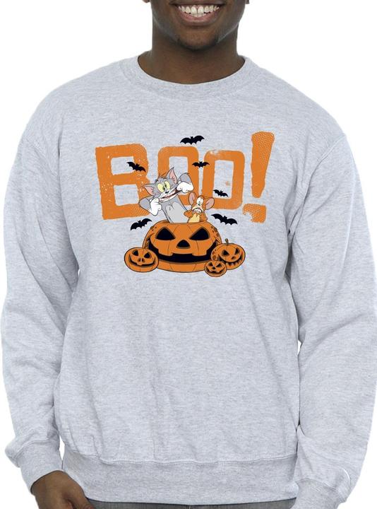 Immagine prodotto Tom & Jerry Halloween Boo! Felpa Uomo (S)