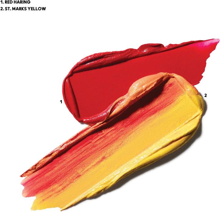 Actual product image MAC Cosmetics Viva Glam X Keith Haring (St. Marks Yellow)