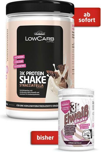 Actual product image Layenberger LowCarb.one 3K Protein Shake (Berry, 1 pcs., 360 g)