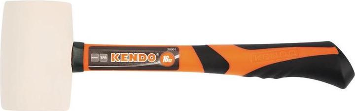 Kendo Gummihammer mit Fiberglasstiel (450 g)