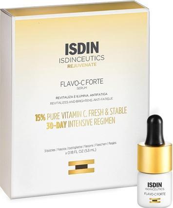 Actual product image Isdin Isdinceutics Rejuvenate Flavo c Forte Serum 3x5 3ml (16 ml)